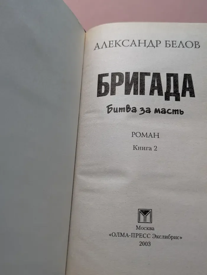 Бригада. Битва за масть. Книга 2