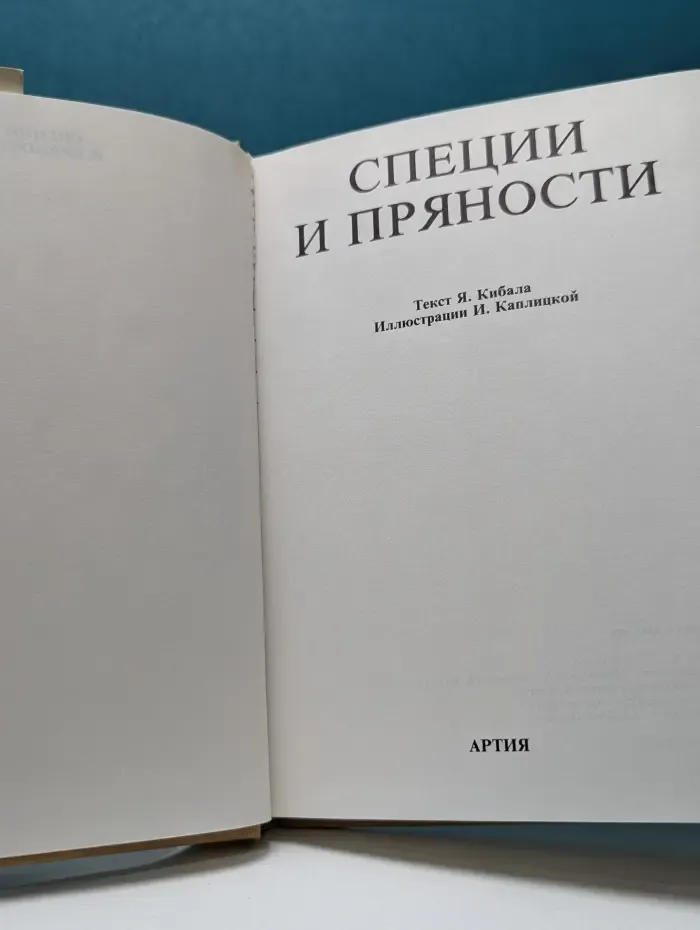 Специи и пряности