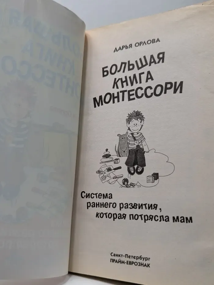 Большая книга Монтессори. Система раннего развития, которая потрясла мам