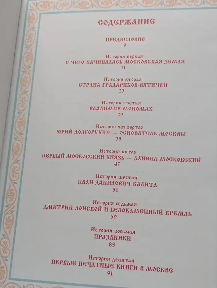 Истории родного города