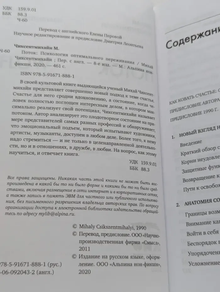 Международный бестселлер. Поток. Психология оптимального переживания