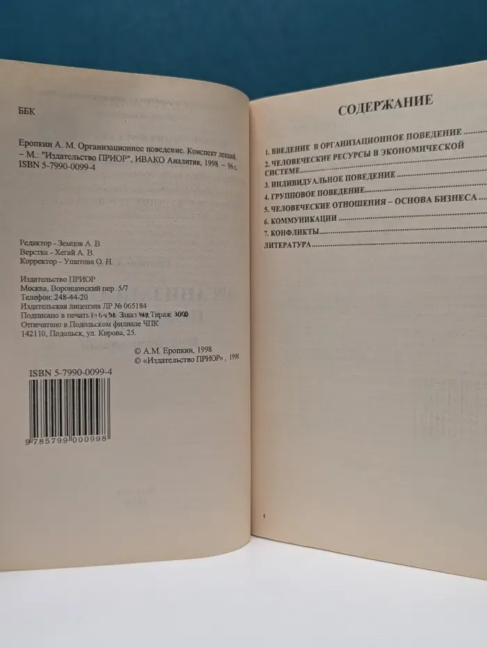 Организационное поведение