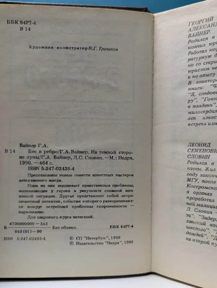 Бес в ребро. На темной стороне луны