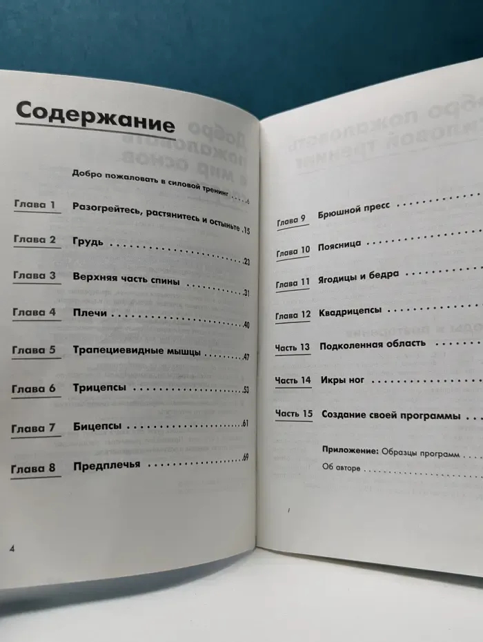 Силовая тренировка. Понятные детальные инструкции базовых упражнений с иллюстрациями