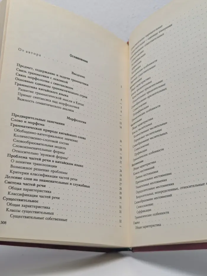 Теоретическая грамматика китайского языка