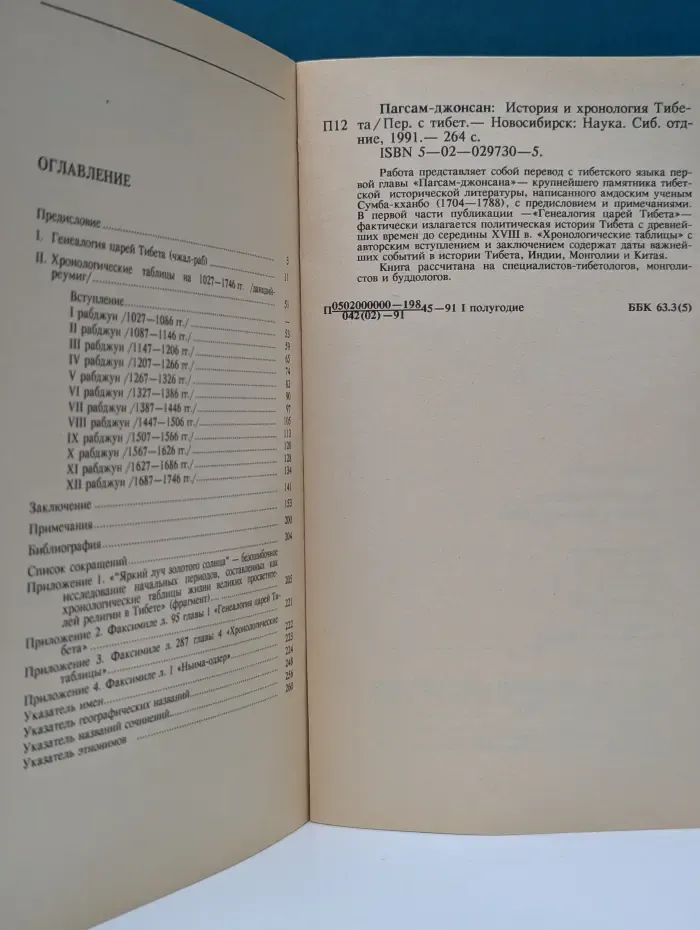 Пагсам-джонсан. История и хронология Тибета