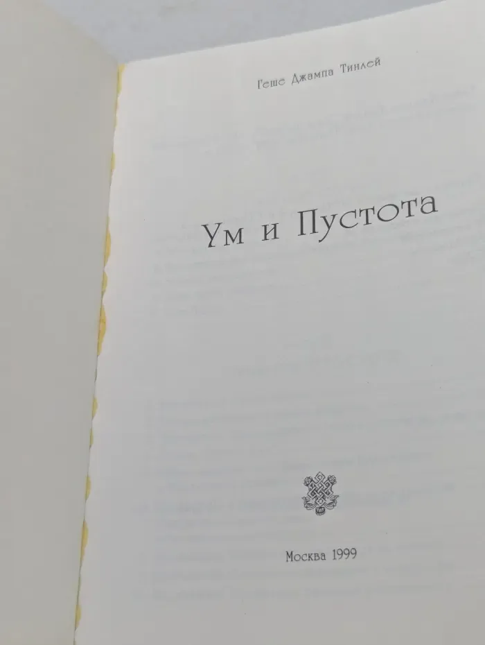 Ум и Пустота