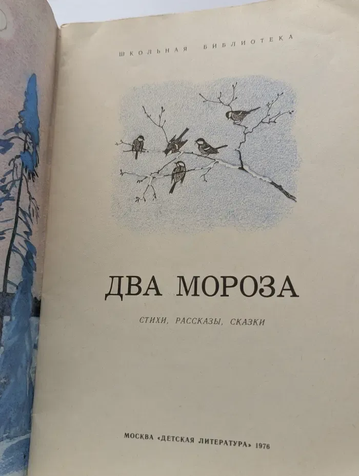 Читаем Сами. Школьная библиотека. Два мороза