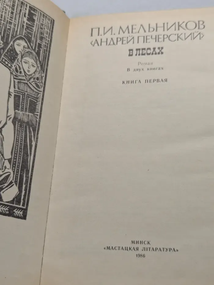 В лесах. Роман в 2 книгах. Книга 1