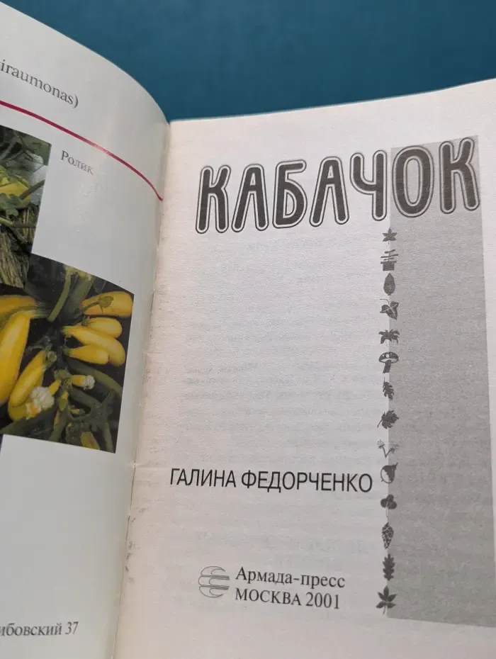 Посади сам. Кабачок