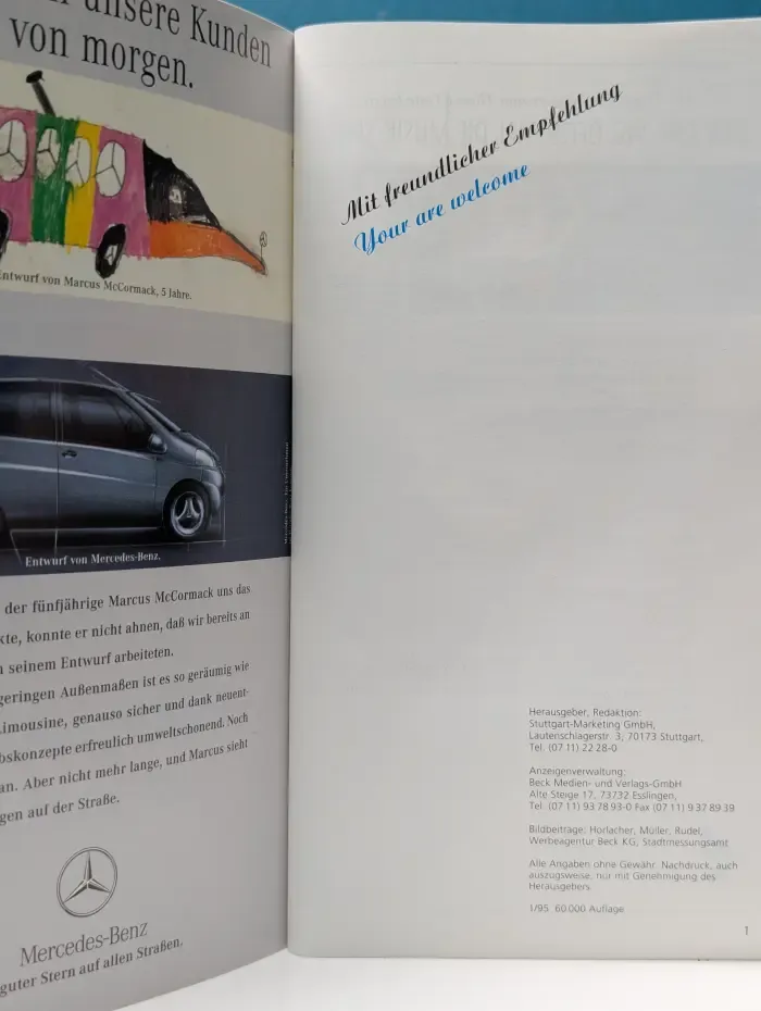 Stuttgart ist mehr. Ausgabe № 1/1995