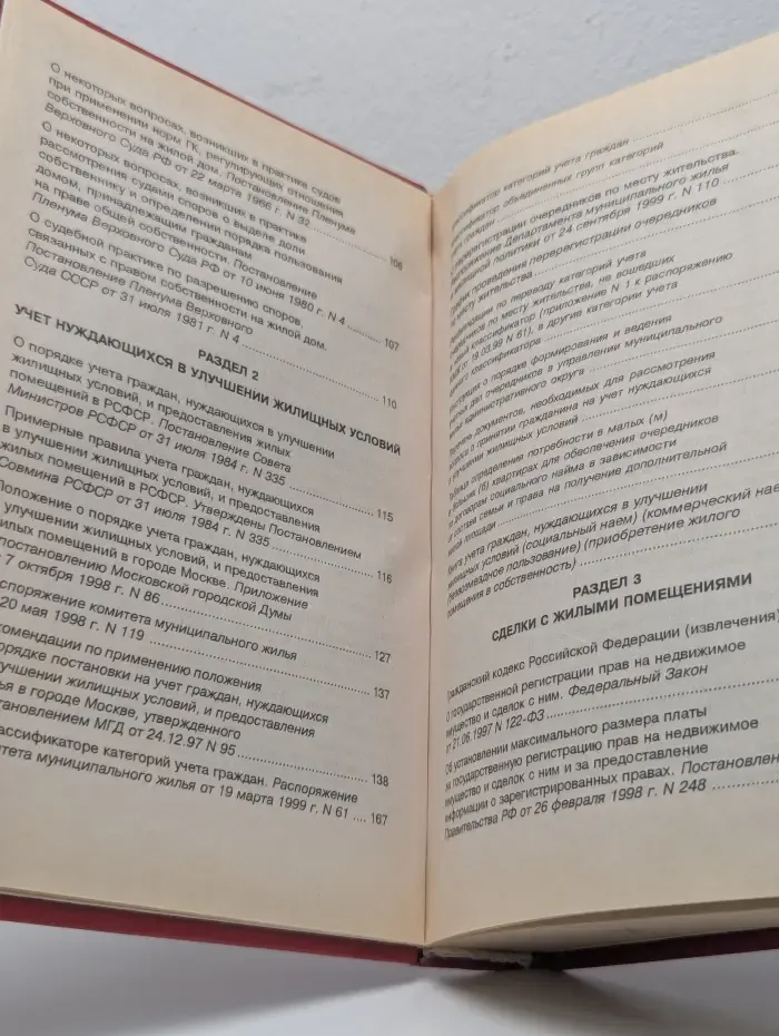 Юридические справочики. Жилье. Нормативные акты и их применение