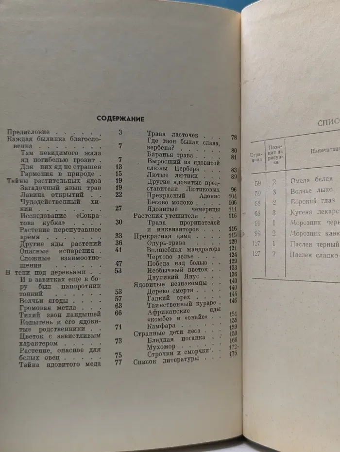 Загадки ядовитых растений