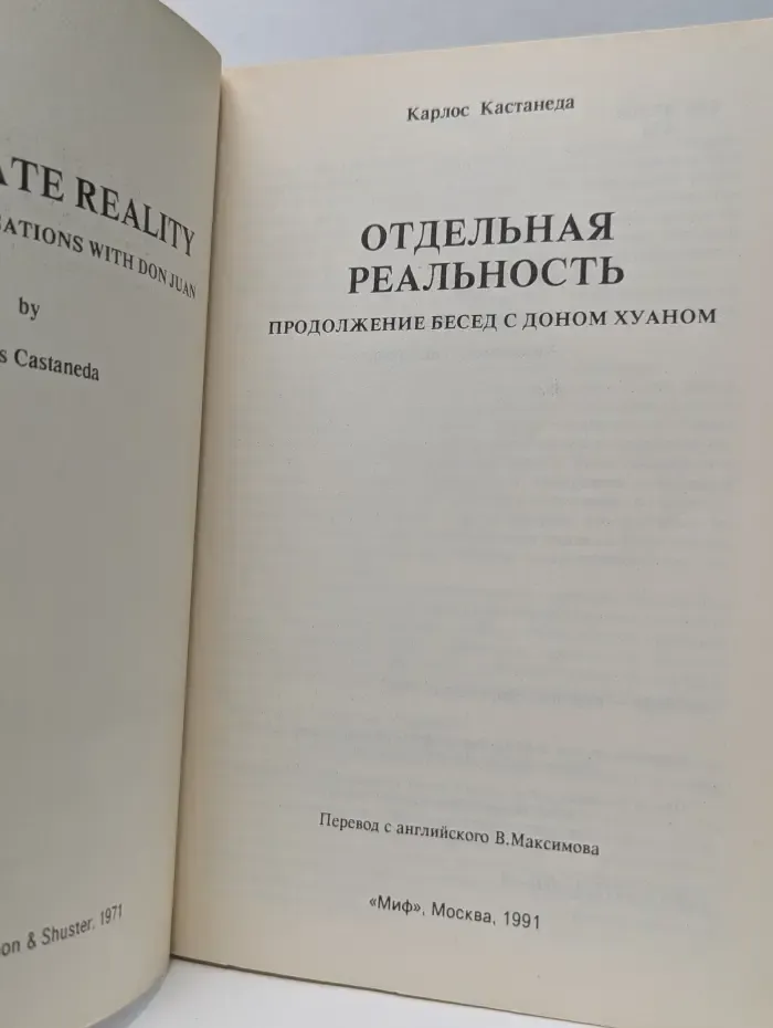 Отдельная реальность