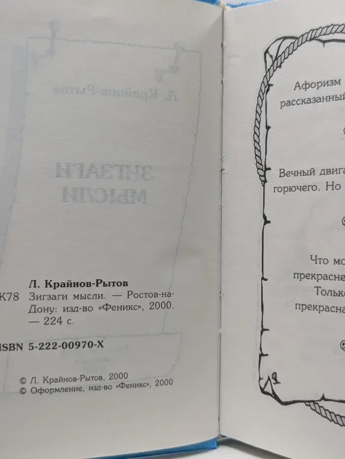 Тайный дневник. Зигзаги мысли