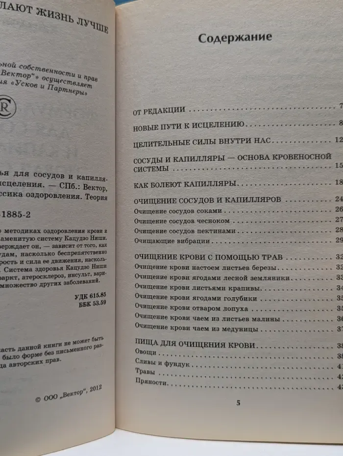 Формула здоровья для сосудов и капилляров. Новая система исцеления