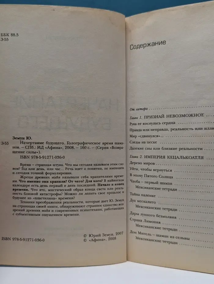 Возвращение силы. Начертание будущего. Голографическое время шаманов