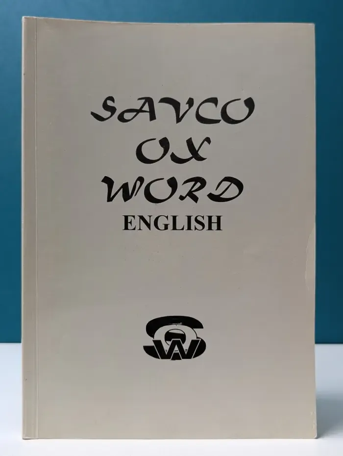 Savco Ox Word English. Book 1