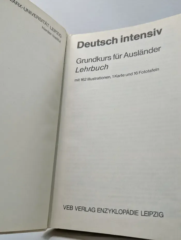Deutsch intensivDeutsch intensiv. Grundkurs fur Auslander. Интенсивный немецкий. Базовый курс для иностранцев (на немецком языке) | Suhling Anneliese, Reinhardt Edith