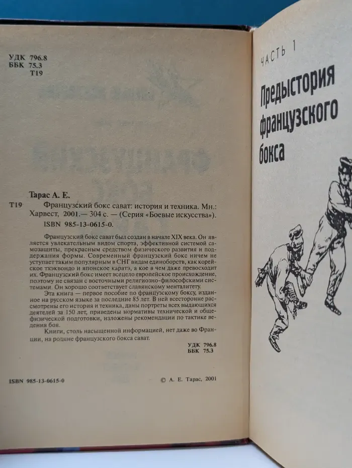 Боевые искусства. Французский бокс сават