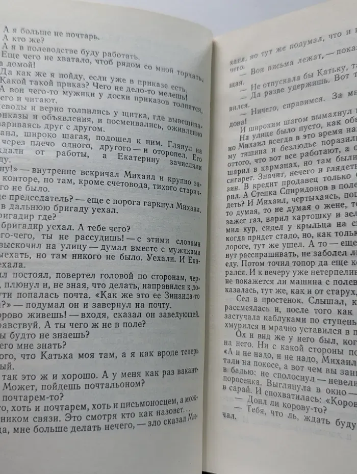 Встреча на деревенской улице