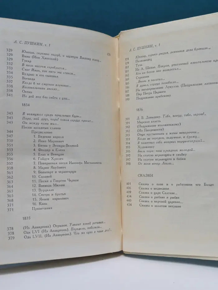 А. С. Пушкин. Сочинения в 3 томах. Том 1