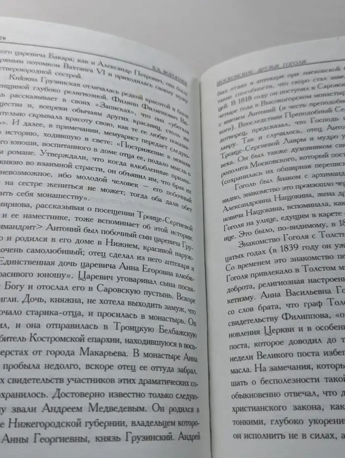 Православные просветители России. Гоголь над страницами духовных книг. Научно-популярные очерки