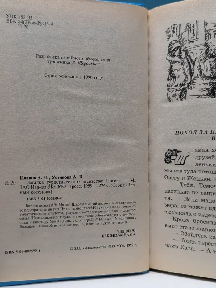 Черный котенок. Загадка туристического агентства