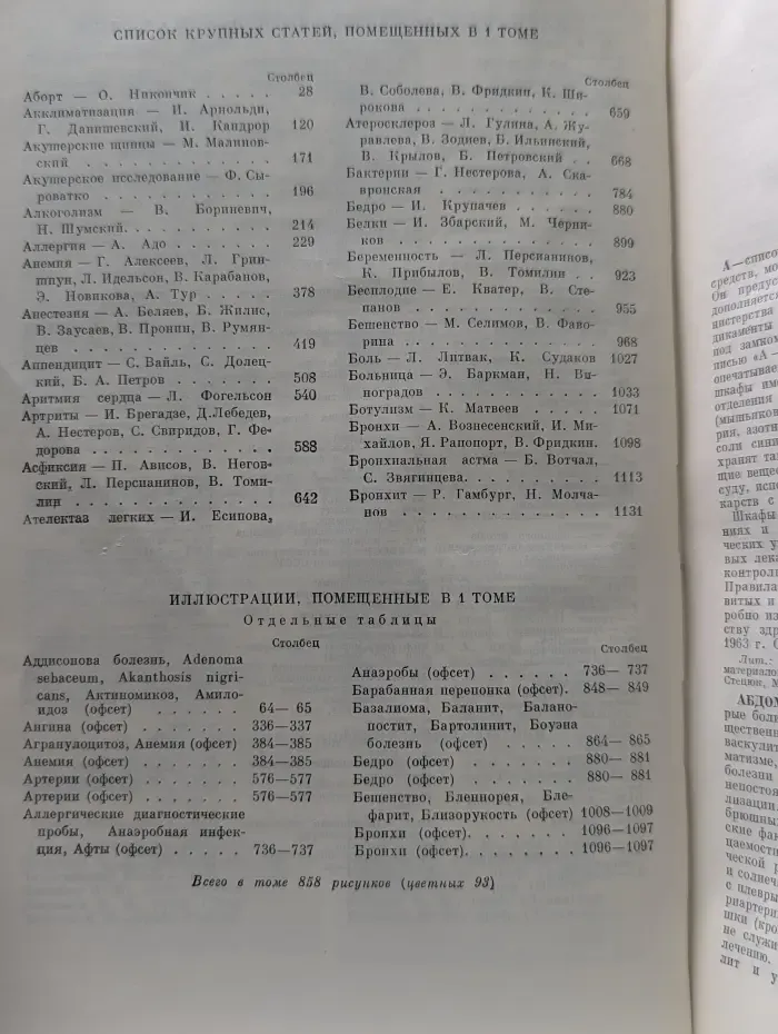 Малая медицинская энциклопедия в 12 томах. Том 1