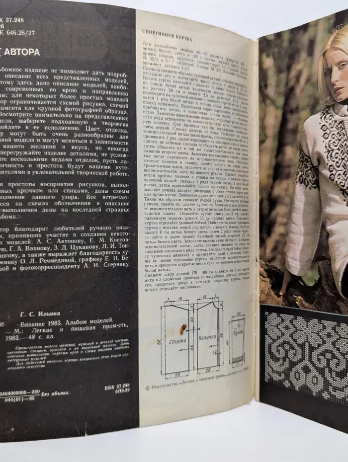 Вязание. 1983. Альбом моделей