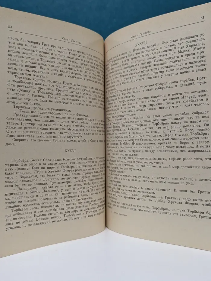 Литературные памятники. Сага о Греттире