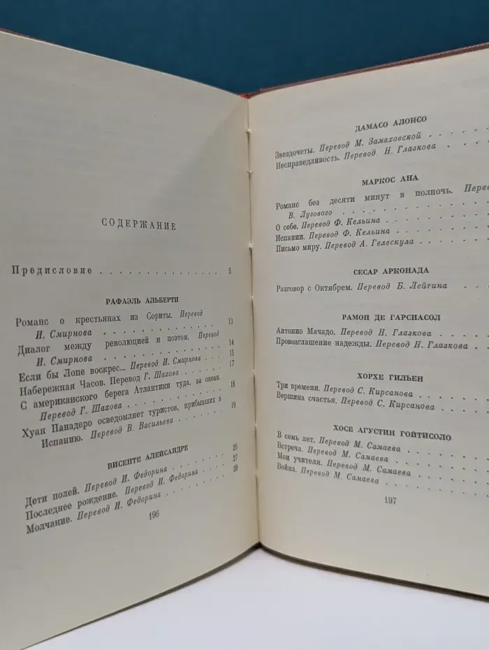 Современная испанская поэзия