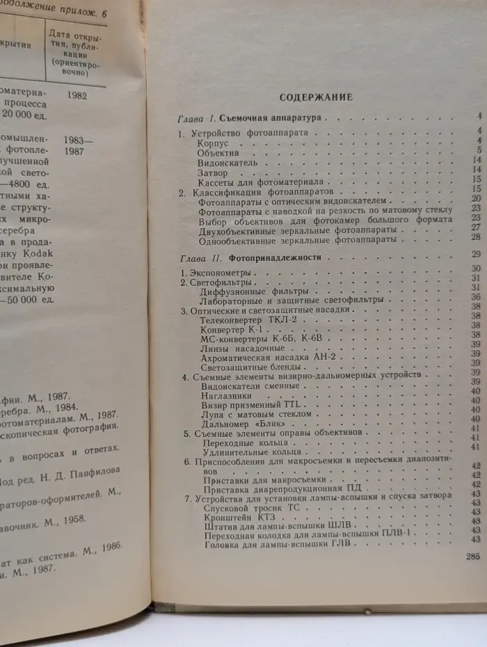 Справочник фотографа