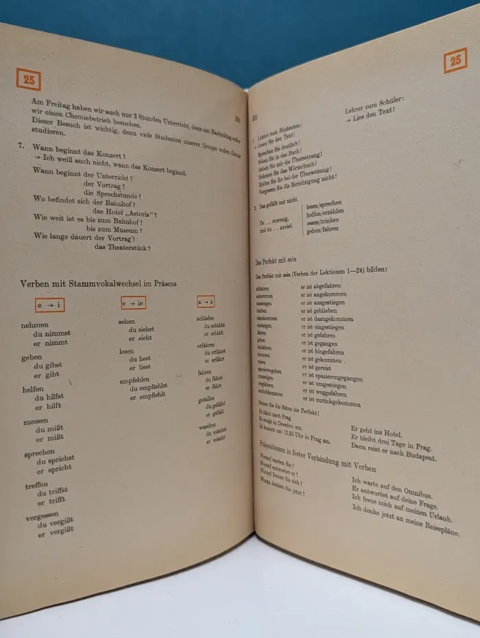 Deutsch. Ein Lehrbuch fur Auslander. Teil 1