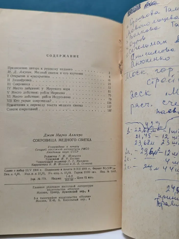 По следам исчезнувших культур Востока. Сокровища медного свитка
