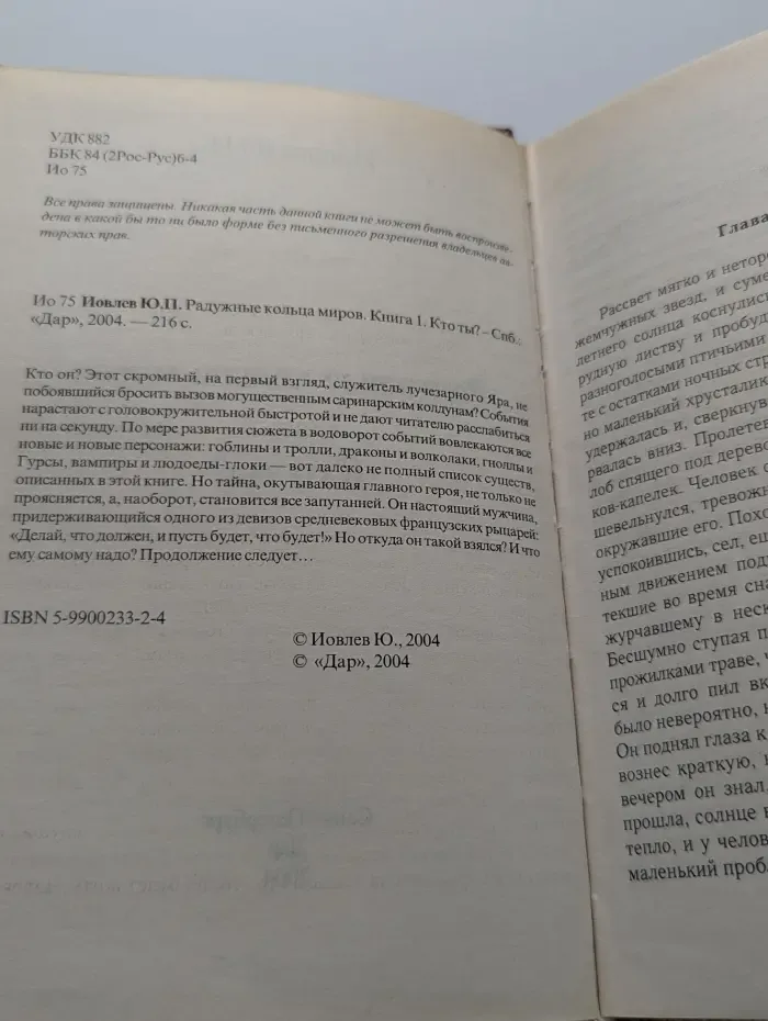 Радужные кольца миров. Книга 1. Кто ты?