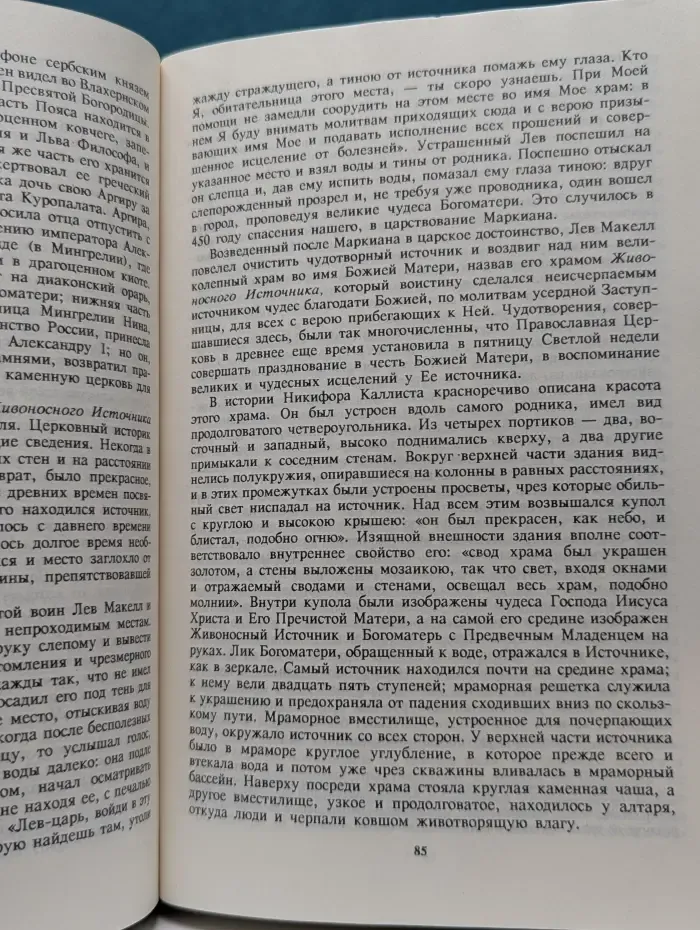 Земная жизнь Пресвятой Богородицы и описание святых чудотворных ее икон