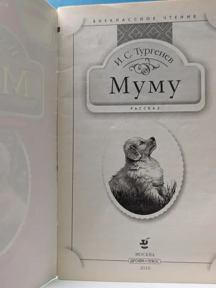 Внеклассное чтение. Муму