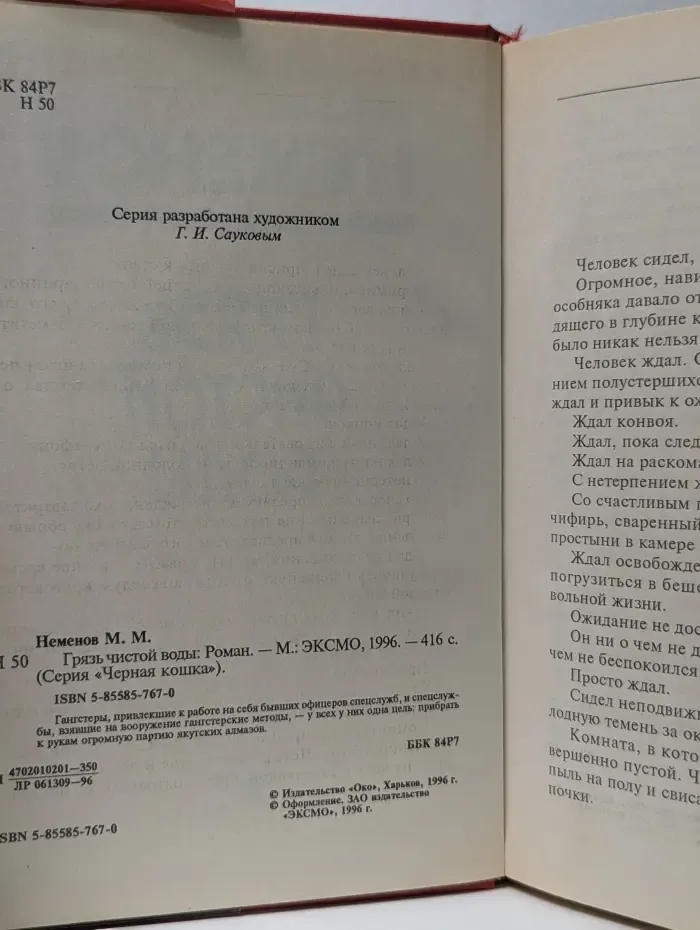 Черная кошка. Грязь чистой воды