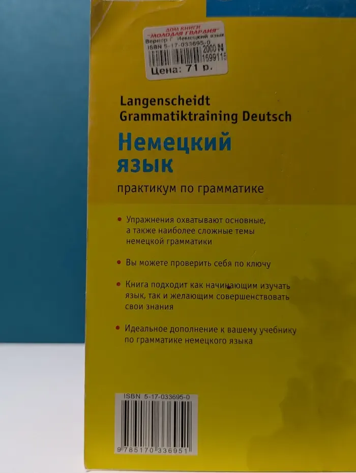 Немецкий язык. Практикум по грамматике. Langenscheidt Grammatiktraining Deutsch