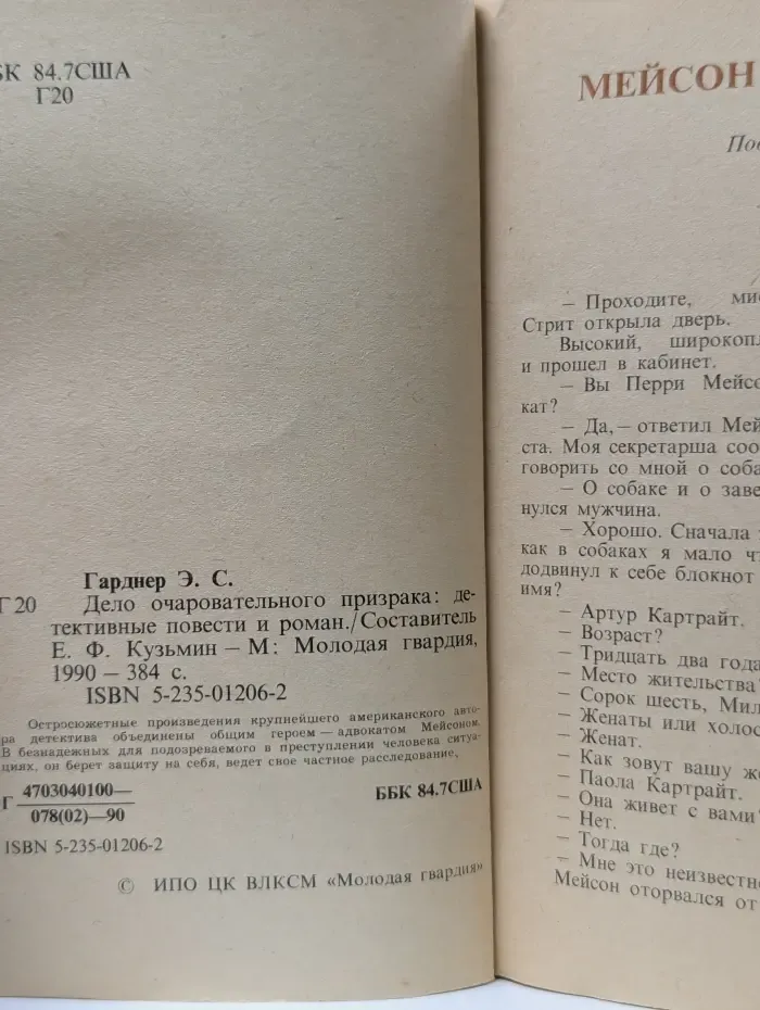 Дело очаровательного призрака