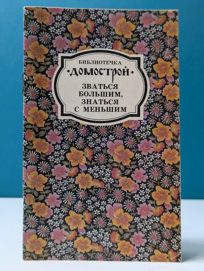 Библиотечка Домострой. Зваться большим, знаться с меньшим