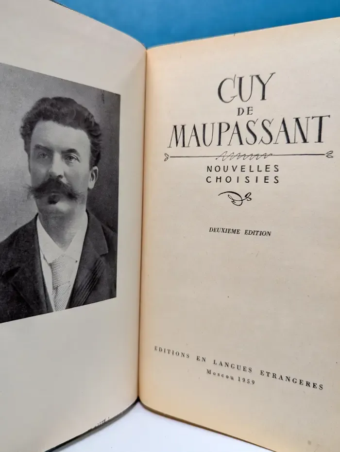 Guy de Maupassant. Nouvelles Choisies. Ги де Мопассан. Избранные новеллы