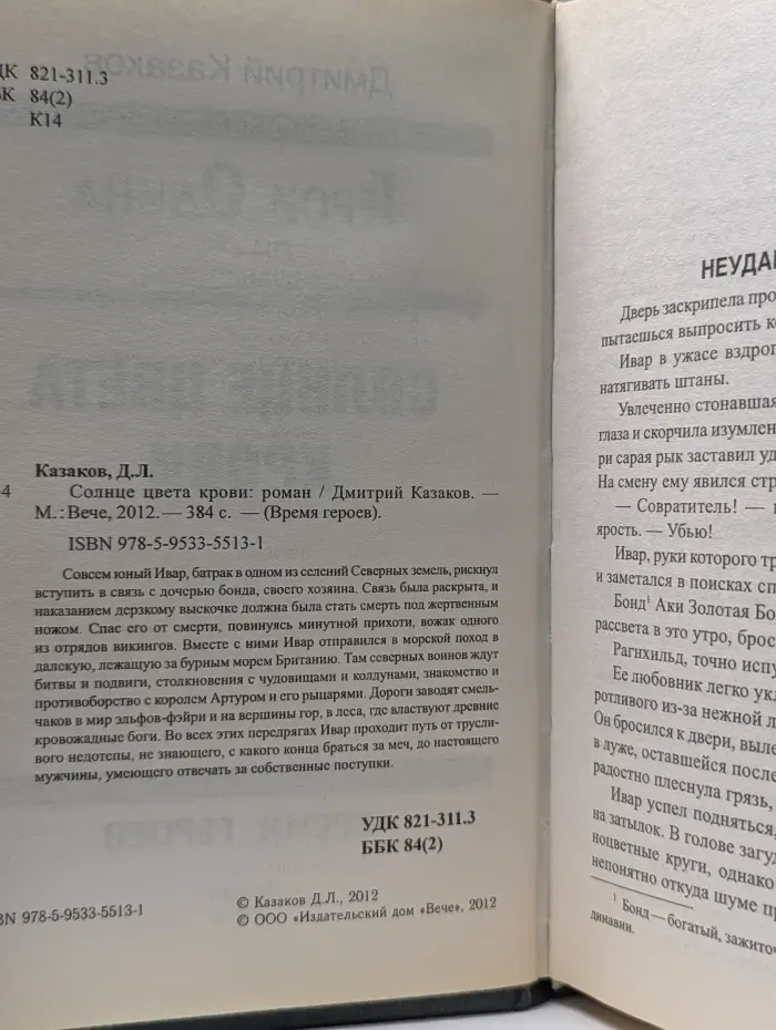 Время героев. Герои Одина. Солнце цвета крови