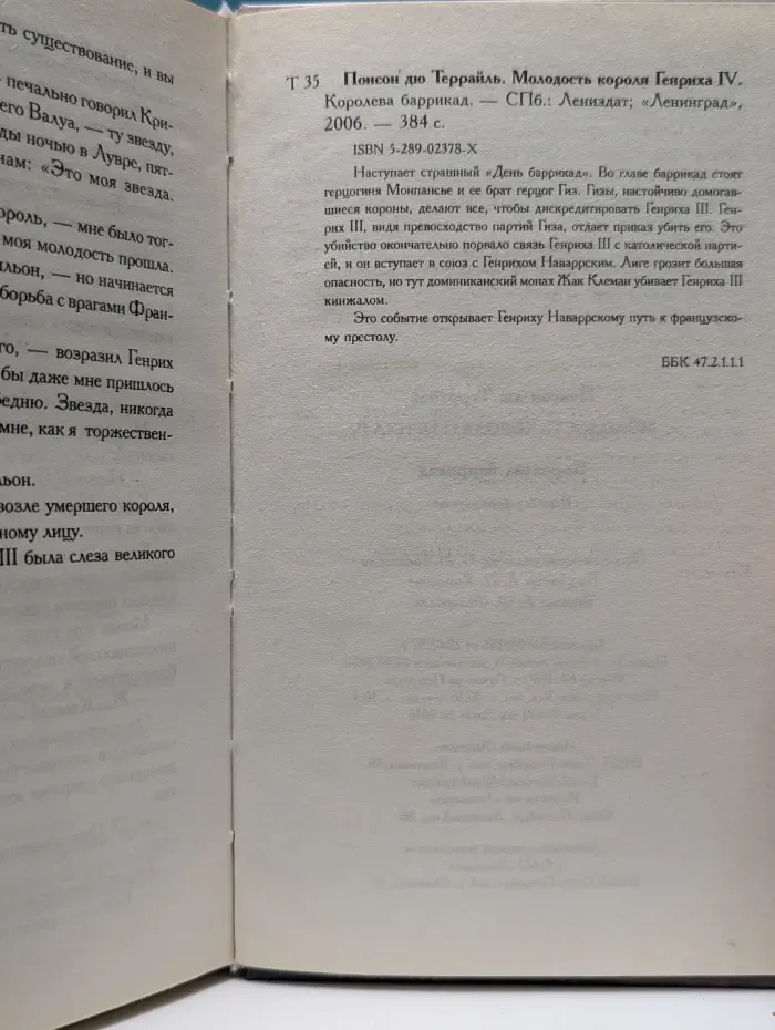 Молодость короля Генриха IV. Королева баррикад