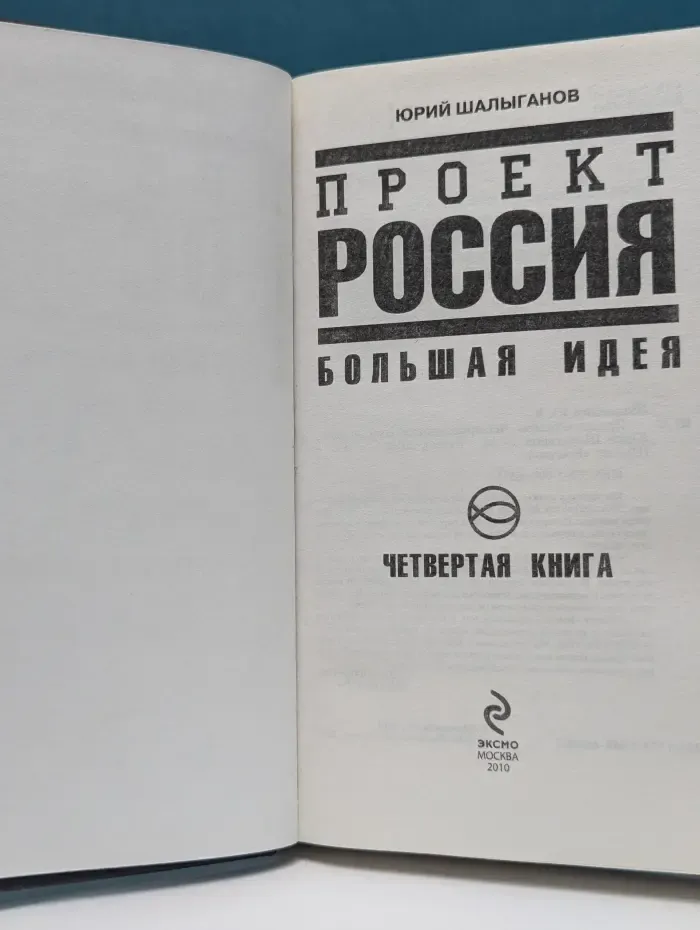 Проект Россия. Книга 4. Большая идея