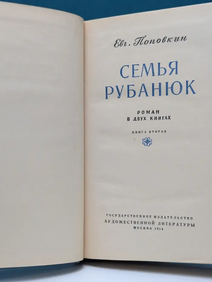 Семья Рубанюк. В 2 книгах. Книга 2
