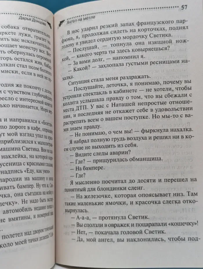 Иронический детектив. Ангел на метле