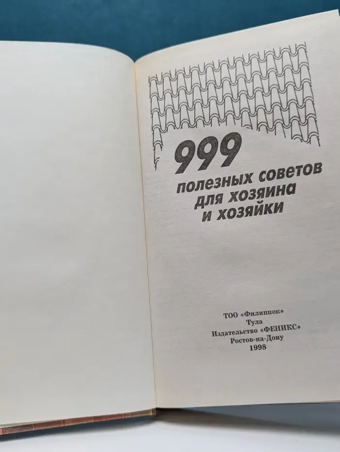 Домашняя энциклопедия. 999 полезных советов для хозяина и хозяйки