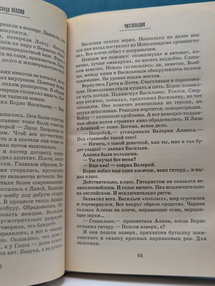 Боевик от Александра Мазина. Чистильщик